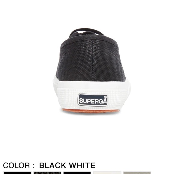 Black/White Superga 2750 Cotu Classic sneakers size 39! - Picture 3 of 8